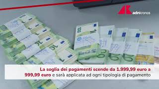 Limiti alluso del contante meno cash più pagamenti tracciabili [upl. by Fabyola711]