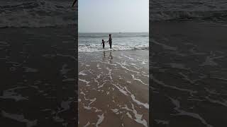 enjoying Diu beach 4 [upl. by Ilamad]