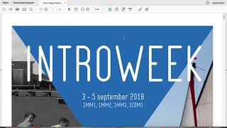 Brochure maken A5 InDesign printen als dubbelzijdig boekje vanuit PDF [upl. by Edyaj]
