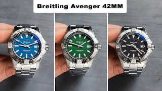 NEW Breitling Avenger 42mm HandsOn Review [upl. by Mettah]