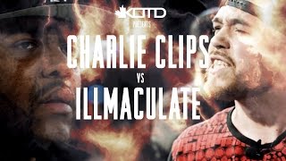 KOTD  Rap Battle  Charlie Clips vs Illmaculate [upl. by Esoj]