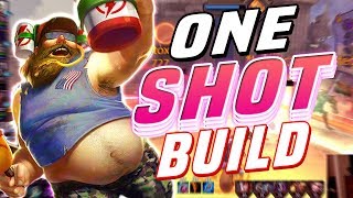 Smite One Shot Bacchus Jungle Build  THIS BUILD HITTIN KINDA DIFFERENT [upl. by Jaquelyn]