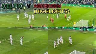 CELTIC V ABERDEEN 60 HIGHLIGHTS [upl. by Mazonson666]