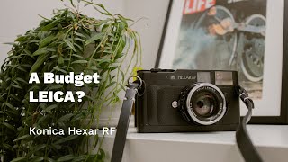 Budget LEICA M7 Konica Hexar RF Rangefinder Impressions [upl. by Wernher]