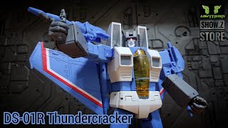 Review Transformers Deformation Space DS01R Thundercracker Masterpiece Javitron Showz store españo [upl. by Yenitsed]