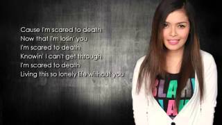 Im Scared to Death  Kz Tandingan  Lyrics HD [upl. by Tanhya]