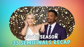 Live Updates Dancing With The Stars Season 33 Semifinals Recap [upl. by Edi]