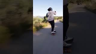 💥Another unexpected downhill skate CRASH 💥 [upl. by Brentt]