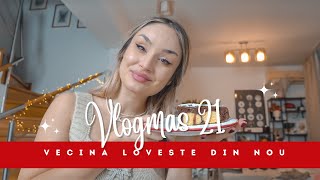 VLOGMAS 21 🎅🏼  Vecina loveste din nou  Chef Madi si prajitura cu bulgarasi de cocos [upl. by Tnek292]