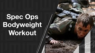 Cal Session  Spec Ops Bodyweight Workout [upl. by Notgnilliw]