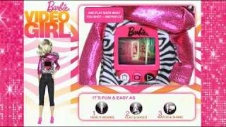 2010 Barbie Video Girl Doll Demonstration [upl. by Esinnej]