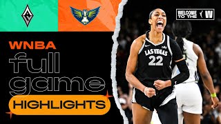 Las Vegas Aces vs Dallas Wings  FULL GAME HIGHLIGHTS  July 7 2024 [upl. by Wahl]