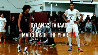 TAHAAD VS DYLAN GOT SCRAPPY 😈 NEW JERSEYS BEST GUARDS GO AT IT [upl. by Akselaw]