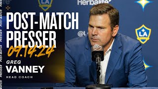 Greg Vanney PostMatch Presser  91424 [upl. by Yerocal]