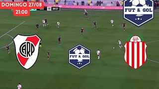 🔴RIVER PLATE  BARRACAS CENTRAL EN VIVO  COPA DE LA LIGA EN FUT AND GOL [upl. by Anelaf768]