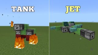 3 WAR MACHINES IN MINECRAFT [upl. by Marlena368]