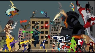 DARKSEID VS DOOM SLAYER DEKU KAIJU NO 8 INVINCIBLE EREN SUBZERO BEN 10 HULK AND MORE [upl. by Elay]