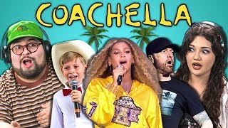 COLLEGE KIDS REACT TO COACHELLA 2018 Beychella Eminem Walmart Yodel Boy [upl. by Wons]