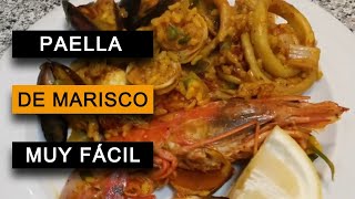 ✅ PAELLA DE MARISCO FACIL Y DELICIOSA DESCUBRE EL SECRETO [upl. by Ayouqat]