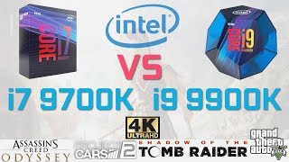 INTEL i9 9900K vs i7 9700K Benchmark and Test in 5 Games [upl. by Rainah]