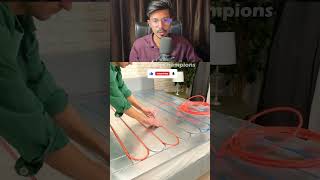 DIY Bed Heating System for home🔥 shorts viralshorts [upl. by Warring]