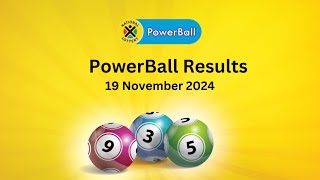 🎉 PowerBall and PowerBall PLUS Results for 19 November 2024  South Africa National Lottery [upl. by Graff568]