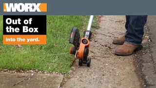 WORX GT 30 Grass Trimmer  Out of The Box [upl. by Mclaurin]