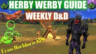 Herby Werby Guide 2019  Runescape 3  An Ironmans Dream [upl. by Rowell]