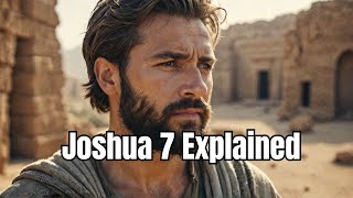 Joshua Chapter 7 Explained Achans Sin [upl. by Mata]