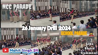 26 January Parade in school 20242025 ❤️👍💂🇮🇳 viral trending video [upl. by Nisa]