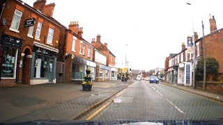 Driving in Alsager England [upl. by Bahr]