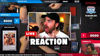 galzo Reacts LIVE to YCS BOLOGNA FINALS Full Match amp Commentary [upl. by Ladd76]