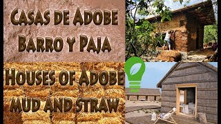 Casas Adobe Barro y Paja  Houses of Adobe mud and straw [upl. by Aisital]