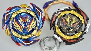 V GEAR UPGRADE  Savior Valkyrie Sh7 VS Dynamite Belial NxVn2 V amp F GEAR  Beyblade Burst DB [upl. by Eimaraj]