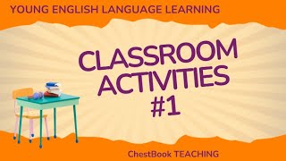 KIDS LEARN ENGLISH Classroom Activities for Kids  Elementary Games [upl. by Gimble]