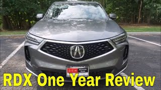 Acura RDX One Year Ownership Review [upl. by Isolt]