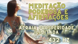 Meditação em 432 Hz Revela Segredo de Atrair Abundância [upl. by Ulick]