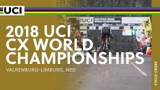 2018 UCI Cyclocross World Championships  ValkenburgLimburg NED  Men Elite [upl. by Bohun12]