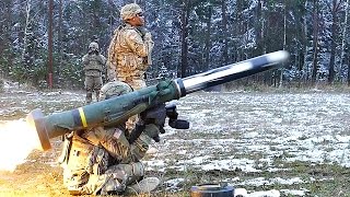 FGM148 Javelin Live Fire amp Slowmo  Manportable Antitank Missile [upl. by Nagaek739]