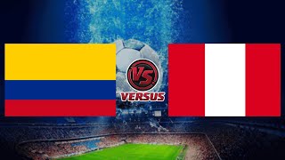 COLOMBIA vs PERU  WORLD CUP QUALIFIERS 2024 [upl. by Alodi]