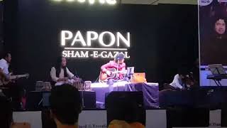 Papon at ShamAeGazal kal chaudhvin ki raat thi Papons Epic Singing [upl. by Ramsdell533]