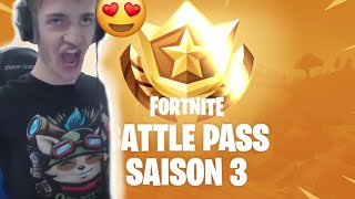 Fortnite NINJA Reacts To Battle Pass Season 3 [upl. by Philoo]