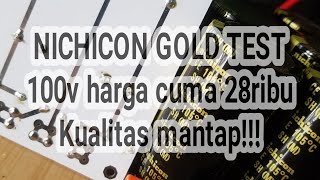 Elco for Audio Nichicon Gold Test [upl. by Ticknor]