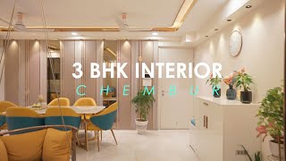 3 BHK Cinematic Interior Video  Chembur  ACF [upl. by Shellans]