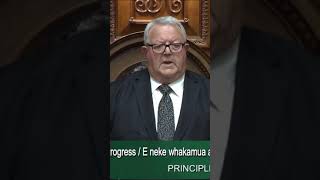 Parliament house suspended  New Zealand parliament haka dance parliament viralvideo hakan [upl. by Airetnuhs842]