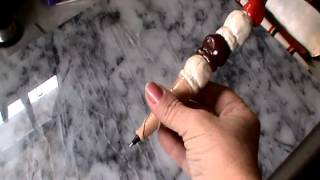 Polymer Clay Ice Cream Cone Pen amp other cool creations [upl. by Neb]