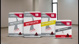 Metacote Plus is a lightweight building material that provides a highly polished smooth surface [upl. by Hitchcock719]