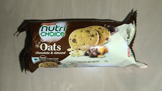 Britannia nutri choice oats chocolate almond unboxing [upl. by Neelyak893]