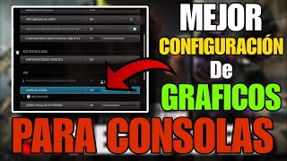 MEJOR CONFIGURACIÓN GRÁFICA WARZONE 3 SEASON 1 RELOADED  PS4 SLIM y XBOX ONE [upl. by Eirb]