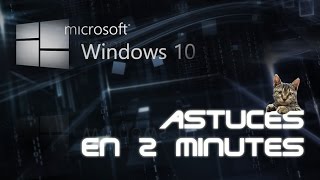 Astuce Windows 10 en 2 Minutes 07 Fond décran diaporama perso [upl. by Eremaj]